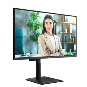 AOC Q27P4U 27" Class WQHD LED Monitor - 16:9 - Textured Black - 68.6 cm (27") Viewable - In-plane Switching (IPS) Technolo