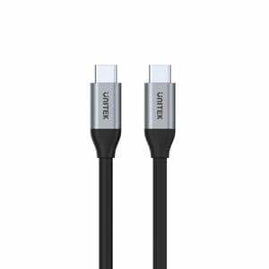 Unitek 2 m USB-C Audio/Video/Data Transfer Cable - 1 - Cable for Monitor, TV, MacBook Pro, Charger, iPad Pro - First End: 