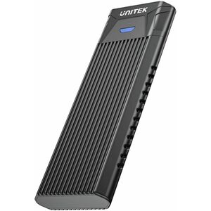 USB-C 10Gbps to M.2 (PCIe/NVMe) Enclosure USB-C/A to C Cable Black Color UNITEK Gift Box