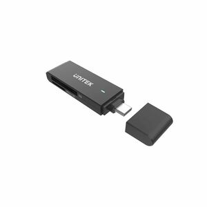USB3.0 CM to Micro SD/SD Card Reader Black UNITEK Gift Box