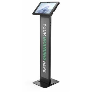 Surface Pro 9-12 13" , Apex Enclosure Brandable Floor Stand Black - Surface Pro 9-12 13" , Apex Enclosure Brandable Floor 