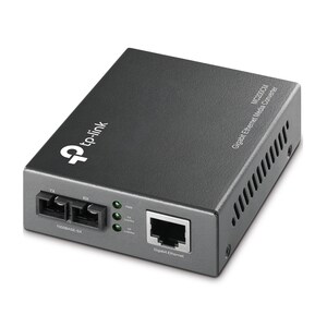 TP-Link MC200CM Transceiver/Media Converter - 2 Port(s) - 1 x Network (RJ-45) - 1 x SC - Twisted Pair, Optical Fiber - Mul