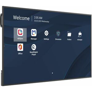 ViewSonic CDE6514-2C 1651 mm LCD Digital Signage Display - 24 Hours/7 Days Operation - Energy Star - Thin Film Transistor 