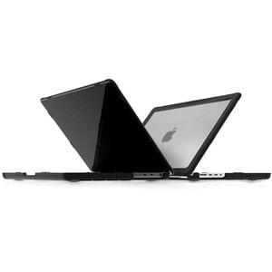 STM Goods Dux Case for Apple MacBook Pro - Textured Rubber Feet - Black, Transparent - Thermoplastic Polyurethane (TPU), P