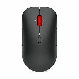 Lenovo 6000 Full-size Mouse - Bluetooth/Radio Frequency - USB Type A - Optical - 8 Button(s) - Eclipse Black - 1 - Wireles