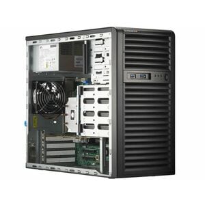 Supermicro SuperWorkstation SYS-531R-I 服务器光架系统 - 迷你塔式 - 1 x 处理器支持 - Intel C262 芯片 - 128 GB DDR5 SDRAM 最大内存支持 - 4 内存插槽总数 - 