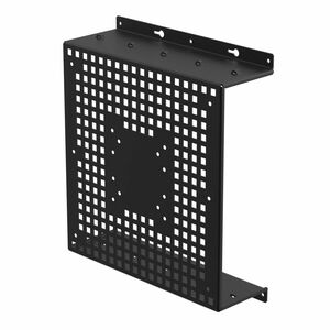 Rack Solutions Mounting Bracket for PC, Monitor - Black - TAA Compliant - 75 x 75, 100 x 100 - VESA Mount Compatible - Col