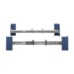Rack Solutions Mounting Rail for Server - Zinc Plated