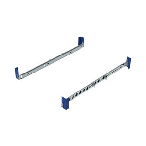 Rack Solutions Mounting Rail Kit for Server, Rack - TAA Compliant - Steel