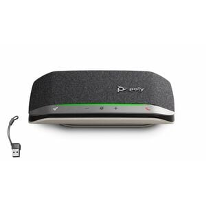 Sync 20 Wired/Wireless Bluetooth Speakerphone - Zoom, Google Meet - Black - Portable - 3 Microphone(s) - 40 mm Speaker(s)