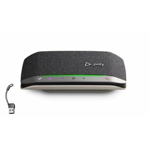 HP Poly Adaptateur haut-parleur USB-C/A Poly Sync 20-M. Type d'appareil: PC, Couleur du produit: Noir, Longueur de câble: 