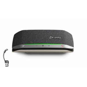 HP Poly Adaptateur USB-C/A pour haut-parleur Poly Sync 20. Type d'appareil: PC, Couleur du produit: Noir, Longueur de câbl