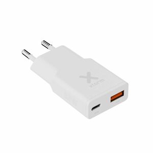 Xtorm SlimLine 33 W AC Adapter - Universal Adapter - 1 USB - 1 USB Type-C - For Mobile Device, Smart Watch, iPhone - White