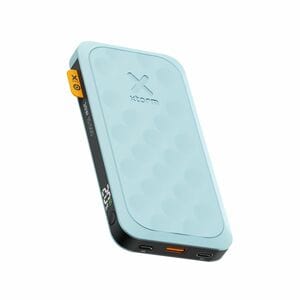 Xtorm Fuel Power Bank - Teal Blue - For iPhone, Mobile Device - 1 x Type-C 18W, 1 x Type-C 20W - Lithium Polymer (Li-Polym