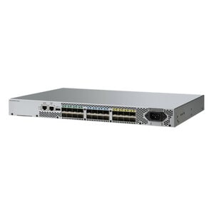 HPE SN3600B 24 Ports 32 Gbit/s Fibre Channel Switch - 24 Fiber Channel Ports - 24 x Total Expansion Slots - Rack-mountable