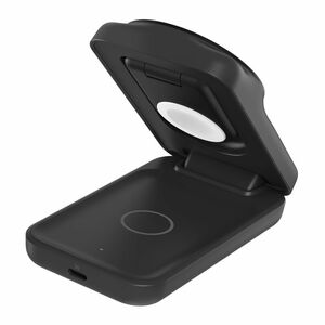 Belkin UltraCharge Induktionsladegerät - Schwarz - für Qi2-fähiges Gerät - Magnetisch, Faltbar, Qi2-zertifiziert