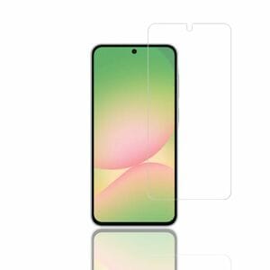 Strike Tempered Glass Screen Protector for Samsung Galaxy A56 Crystal Clear - For Super AMOLED Smartphone - Drop Resistant