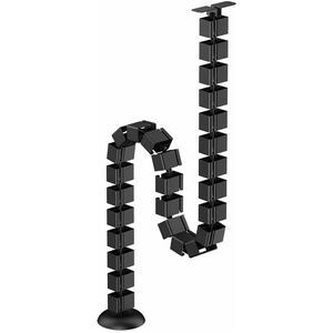 Neomounts Cable Organizer - Black - Cable Management Spine - Plastic