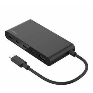 Belkin Connect USB Type C Docking Station for Notebook, Monitor, Hard Drive, Webcam, Tablet, Smartphone, Computer - Chargi