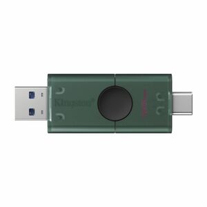Kingston DataTraveler Duo 128 GB USB 3.2 (Gen 1) Type A, USB 3.2 (Gen 1) Type C Flash Drive - 1 Each