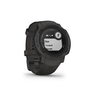 Garmin Instinct 2 Smart Watch - Graphite Body Color - Fiber Reinforced Polymer Case Material - Silicone Band Material - He
