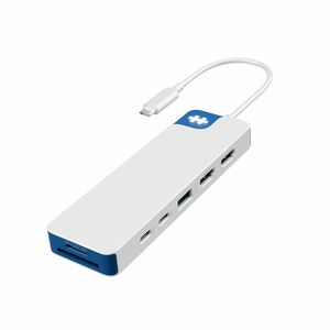 Hyper HyperDrive HD4103BUGL USB-Typ C Docking Station für Monitor, Desktop-PC, Notebook, Tablet, Tastatur, Flash-Laufwerk 