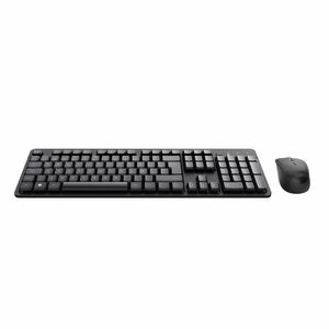 Trust Ody II Keyboard & Mouse - Spanish - USB 3.0 Membrane Wireless RF 2.40 GHz Keyboard - Keyboard/Keypad Color: Black - 