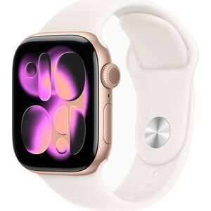 Watch Series 11 GPS 42mm Rose Gold Aluminium Case with Light Blush Sport Band - M/L