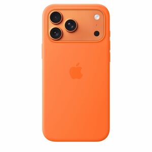 Apple Case for Apple iPhone 17 Pro Max Smartphone - Orange - Silky, Soft-touch - Scratch Resistant, Drop Resistant - Silic