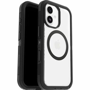 Case OtterBox Defender Series Pro XT Robusto - for Apple iPhone 17 Smartphone - Dark Side (Trasparente/Nero) - Retail - Re