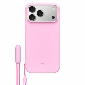Beats by Dr. Dre Carrying Case Apple iPhone 17 Pro Max Smartphone - Pebble Pink - Scratch Resistant, Drop Resistant, Shock