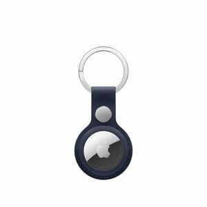 Apple AirTag, Key Key Ring - FineWoven, Stainless Steel, Micro Twill - Navy - Durable