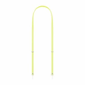 Apple Adjustable Crossbody Strap - Neon Yellow - PET, Woven