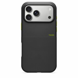 Beats by Dr. Dre Rugged Case for Apple iPhone 17 Pro Max Smartphone - Textured Matte Grip - Everest Black - Shock Absorbin