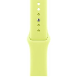 Apple Adjustable Smartwatch Band - Medium (M)/Large (L) - Pin-and-tuck Attachment - Neon Yellow - Fluoroelastomer