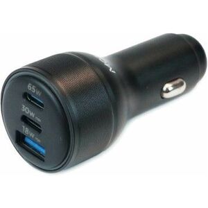 Adaptateur de voiture MOBILIS Energia - 95 W - Adaptateur universel - 1 USB - 2 USB Type-C - Pour Smartphone, Tablette PC 