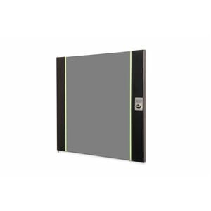 Digitus 12U Rackmount Rack-Tür für Gestell - Schwarz - Glas, Stahl