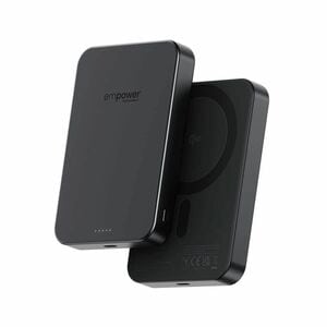 PanzerGlass empower Power Bank - Space Black - For iPhone, Qi-enabled Device - 1 x Type-C 20W - Lithium Polymer (Li-Polyme