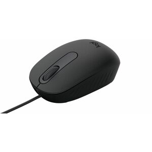 Logitech M86 鼠标 - A 型 USB - 光学机械 - 3 按钮 - 黑色 - 1 - 电缆 - 8000 dpi