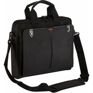 Targus Classic+ CN515 便携包 用于 30.7 cm (12.1") 到 39.6 cm (15.6") Apple iPad 笔记本电脑, 附件, 平板 - 黑 - 氯丁橡胶, 人造皮革 Body - 肩带, 手柄 - 3