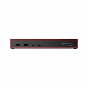 Lenovo ThinkPad Thunderbolt 4 Docking Station für Notebook, Bildschirm, Monitor - Ladefunktion - 135 W - Schwarz - 4 Unter