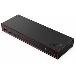 Lenovo 13 Anschluss(e) Thunderbolt 5 Docking Station für Monitor, Notebook, Mikrofon, Mobile Workstation - Ladefunktion - 