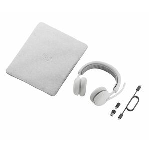Zone Wireless 2 ES for Business, MS Teams version with Bluetooth Receiver - Off-White