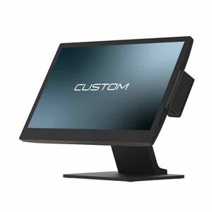 Lecteur de Bande Magnétique Custom - 3 Pistes - 3 Pistes - 1905 mm/s - USB - Noir