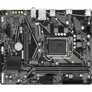 GIGABYTE Ultra Durable H410M K Desktop Motherboard - Intel H470 Chipset - Socket LGA-1200 - Micro ATX - Core i9, Pentium, 