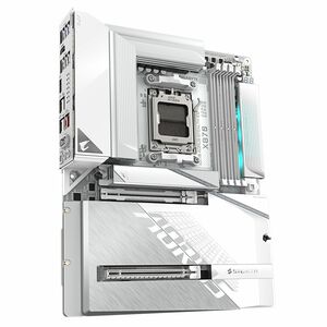 Aorus STEALTH X870 A STEALTH ICE Gaming Desktop Motherboard - AMD X870 Chipset - Socket AM5 - ATX - Ryzen 5, Ryzen 7 Proce