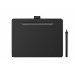 Wacom Intuos M Graphics Tablet 4K - Cable - Black - 4096 Pressure Level - Pen - PC, Mac