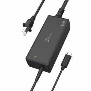 j5create JUP1265-EN 65 W Power Adapter - 1 Pack - Universal Adapter - For Notebook, Tablet PC, Smartphone, Handheld Gaming