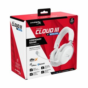 HyperX Cloud III S WL WHT GAM HS