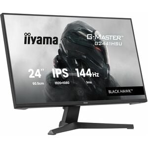 Moniteur de jeu LCD iiyama G-MASTER Black Hawk G2441HSU-B1 24" Classe Full HD - 16:9 - Noir mat - 60,5 cm (23,8") Viewable